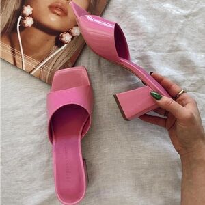 Princess Polly SUNSET BOULEVARD HEELS PINK